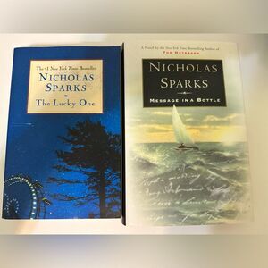 Nicholas Sparks Hardcover/Paperback Book bundle